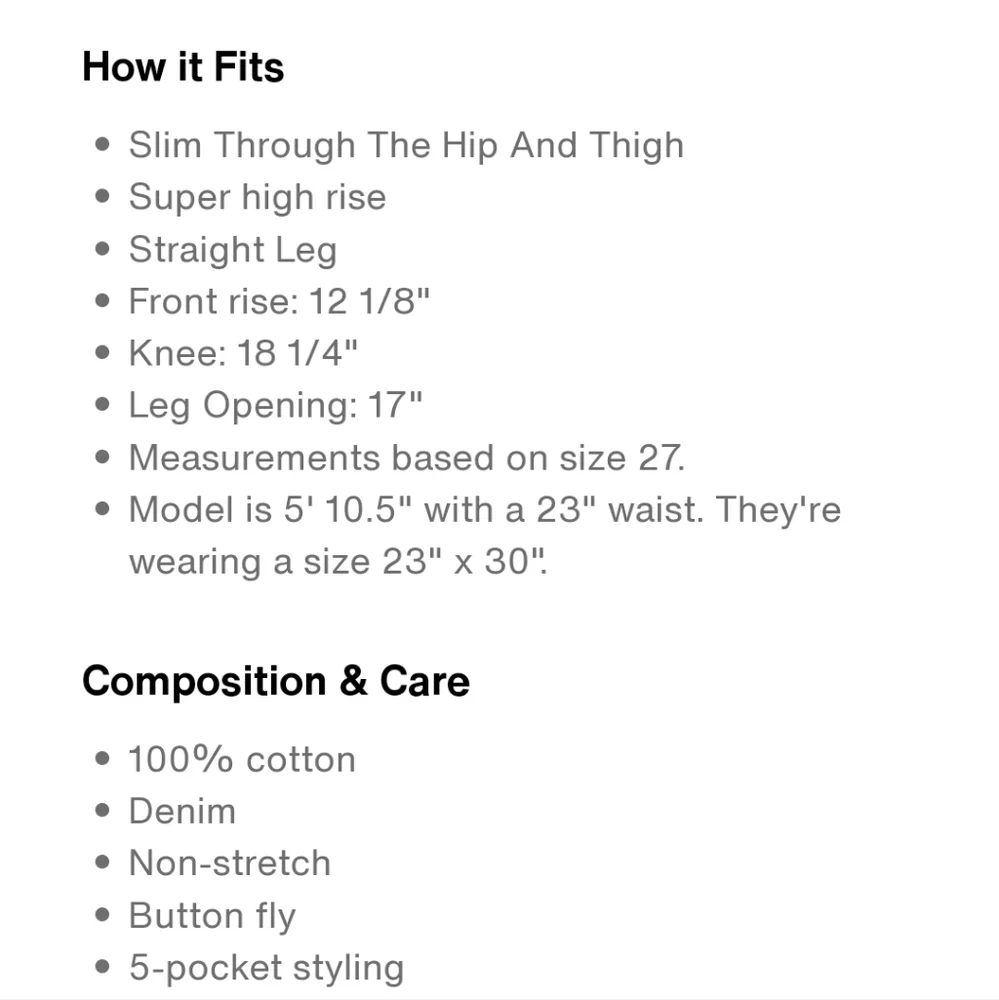 Levi's Ribcage Straight Ankle W29 L27 - Picture 5 of 7